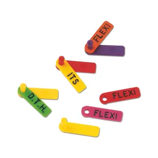 Attaches Tip Tag numéros 101-200 pour identification cheptel