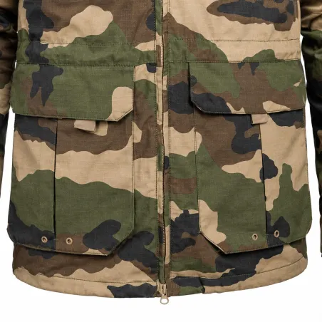 Veste Fighter camo longue - M à 3XL - Résistante outdoor