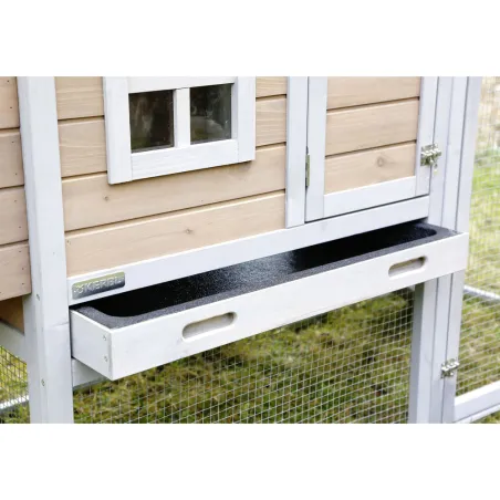 Poulailler premium renforcé métal - Grand luxe