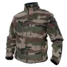 Blouson polaire homme Camo - 390g/m² - Col montant DCA