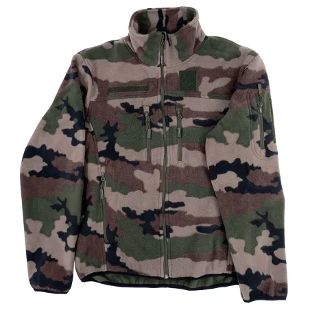 Blouson polaire homme Camo - 390g/m² - Col montant DCA