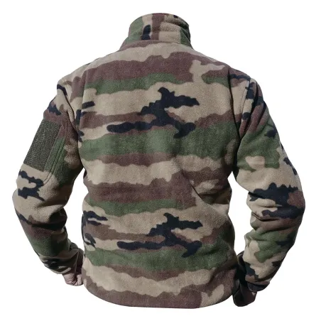 Blouson polaire homme Camo - 390g/m² - Col montant DCA