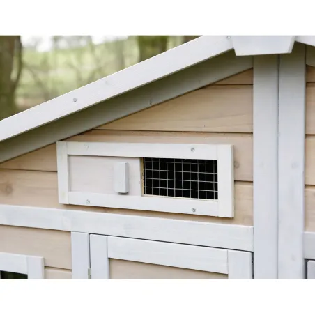 Poulailler premium renforcé métal - Grand luxe