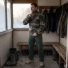 Blouson polaire homme Camo - 390g/m² - Col montant DCA