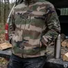 Blouson polaire homme Camo - 390g/m² - Col montant DCA