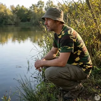 T-shirt camo respirant 100% coton M à 3XL - Léger