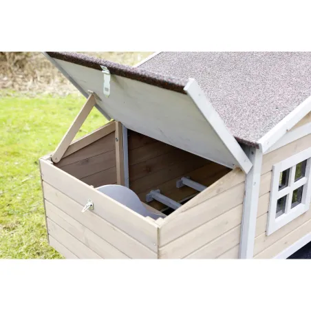 Poulailler premium renforcé métal - Grand luxe