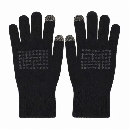 Gants étanches anti-transpi noir nylon/bambou taille 7-9