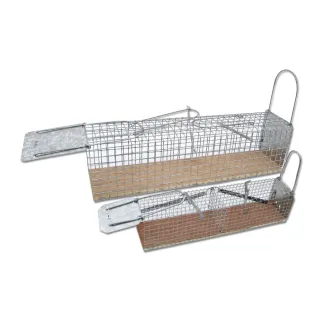 Piège cage à rat double entrée 235x80x100 mm anti-nuisibles