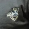 Sweat polaire brodé sanglier - Vert éleveur