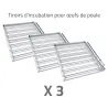 Couveuse évolutive 3 tiroirs + panier + humidificateur