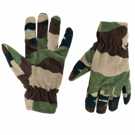Gants polaires légers camo - Confort et chaleur optimale