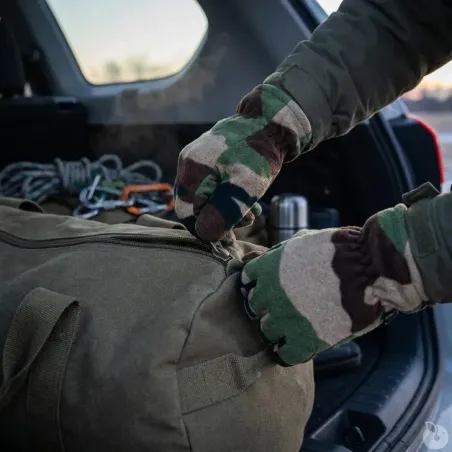 Gants polaires légers camo - Confort et chaleur optimale