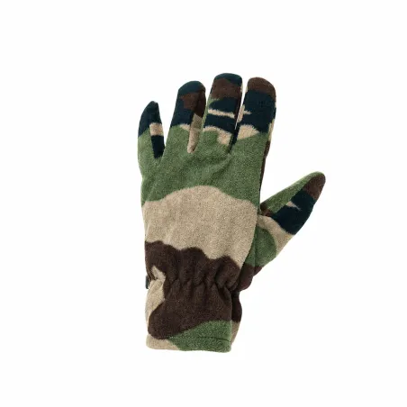 Gants polaires légers camo - Confort et chaleur optimale