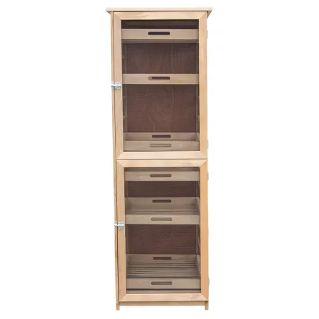 Garde-manger en bois 150 cm – Fruitier & légumier grande capacité | Ducatillon