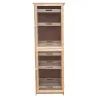 Garde-manger en bois 150 cm – Fruitier & légumier grande capacité | Ducatillon