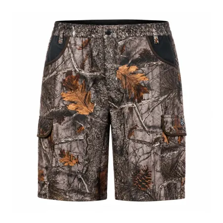 Bermuda enfant résistant camo forest 8-16 ans 2 poches