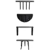 Multi-outil jardin 4 en 1 acier 98 cm - polyvalent