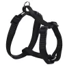 Harnais nylon noir ajustable 52-80 cm pour chiens/chats
