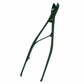Pince double pour sutures par agrafes - 12 cm