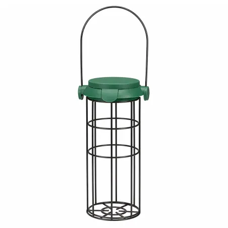 Mangeoire métal pour boules de graisse Ø7x25cm oiseaux