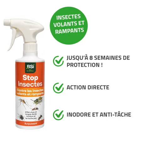 Insecticide longue durée Stop Insectes BSI 8 semaines