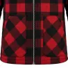 Chemise polaire homme rouge LMA® - Chaleur 390g/m²