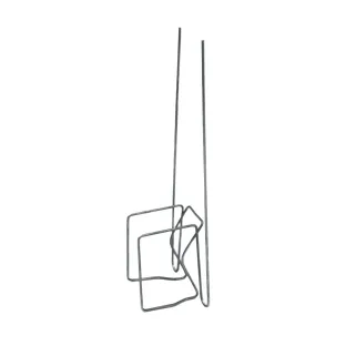 Lot de 12 pics anti-pigeons pour gouttières galvanisées