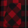 Chemise polaire homme rouge LMA® - Chaleur 390g/m²