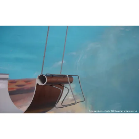 Lot de 12 pics anti-pigeons pour gouttières galvanisées