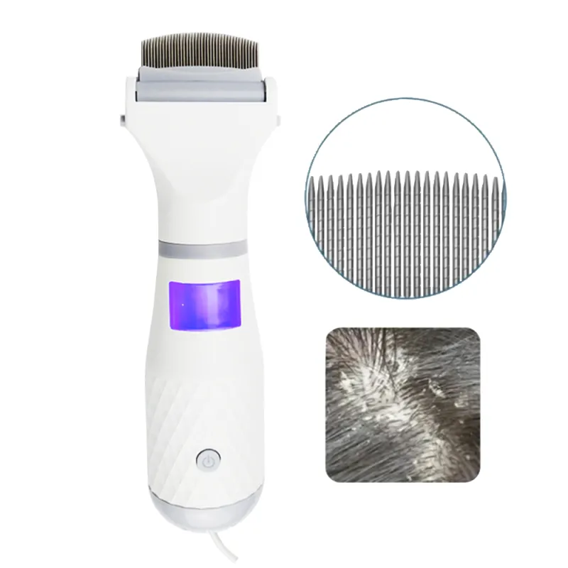 Peigne électrique anti-poux 4-6h LED 3 vitesses silencieux