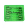 Lot de 12 aiguilles inox triple biseau pour volailles, ovins, bovins