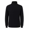 Pull Troyer Noir Brandit® - Col Camionneur Homme