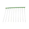 Lot de 10 clapettes pigeon 30 cm en aluminium