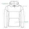 Sweat Anar Muorra - Confort outdoor capuche & poche