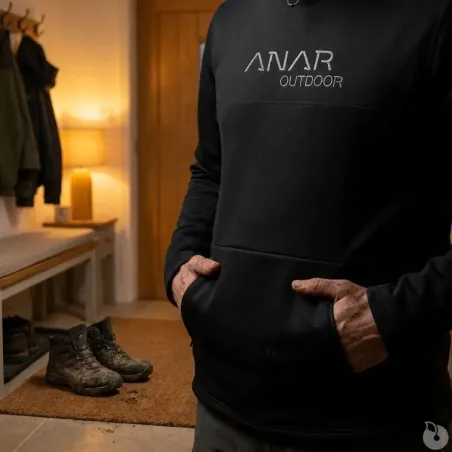 Sweat Anar Muorra - Confort outdoor capuche & poche