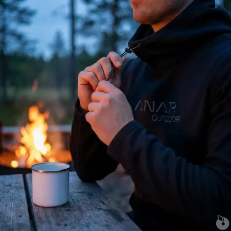 Sweat Anar Muorra - Confort outdoor capuche & poche