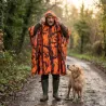 Poncho imperméable orange taille unique - Percussion®