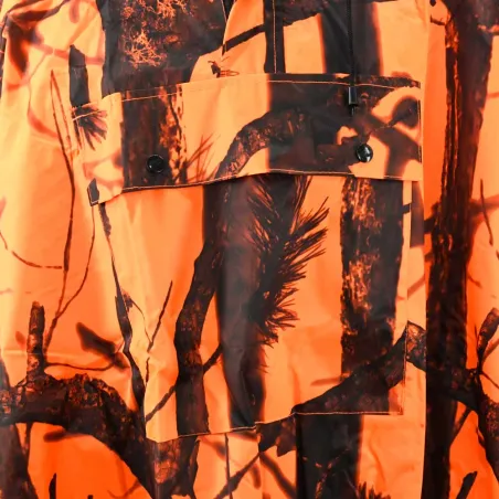 Poncho imperméable orange taille unique - Percussion®