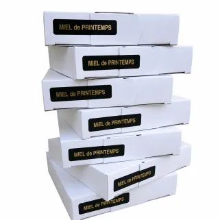 Étiquettes 'Miel de Sarrasin' - Lot de 1000 pièces