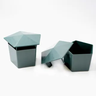 Lot de 2 pièges anti-limaces et escargots discrets