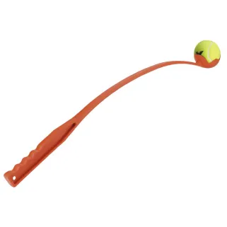 Lanceur manuel de balle tennis pour chien actif
