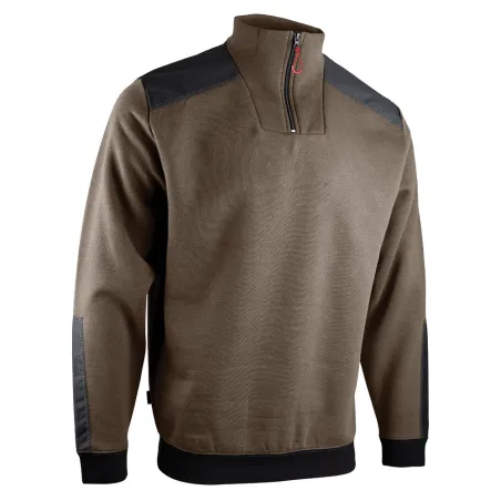 Sweat camionneur Cuzco marron - M à 3XL