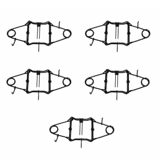 Lot de 5 pièges Conibear X 25x25 cm homologués PHE