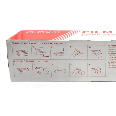 Film étirable alimentaire 300m x 45cm - Boîte carton