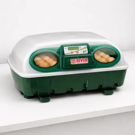 Couveuse Egg Tech 24 semi-auto pour 24 œufs River Systems