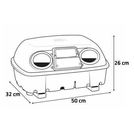 Couveuse Egg Tech 24 semi-auto pour 24 œufs River Systems