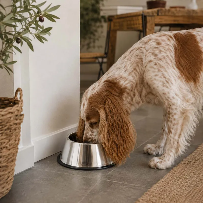 Gamelle surélevée pour chiens aux longues oreilles 1825 ml