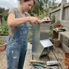 10 mangeoires galvanisées 7kg pour volailles et gibier