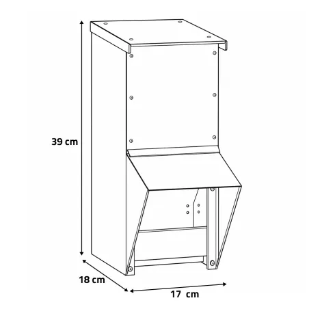 10 mangeoires galvanisées 7kg pour volailles et gibier